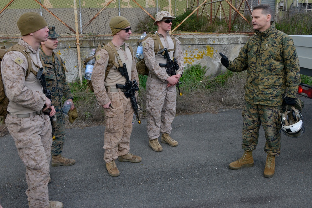 U.S. Marines demonstrate infantry capabilities