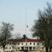 American Flag and Fort McCoy