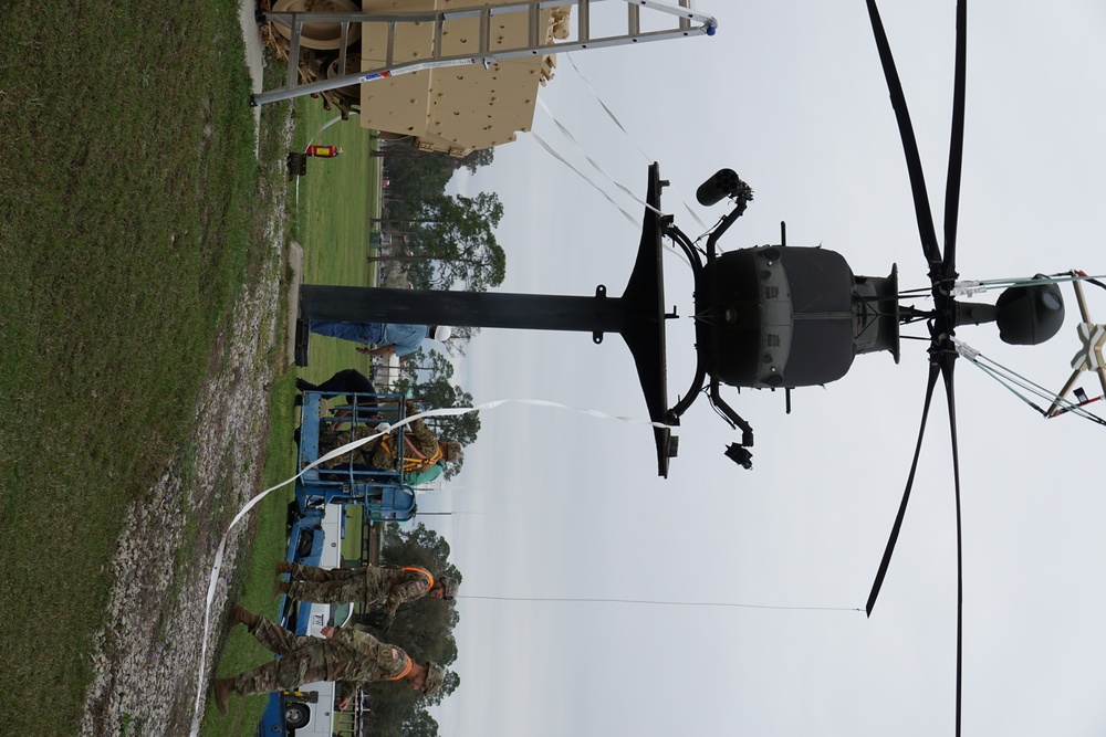 Helicopters swapped at Fort Stewart main gate