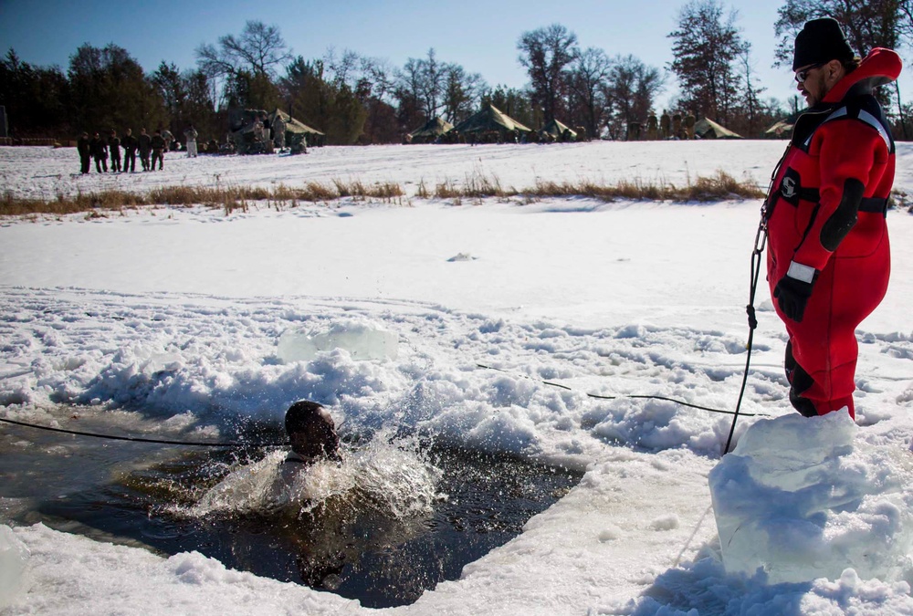 Frozen Badger: VMU-2 Polar Plunge