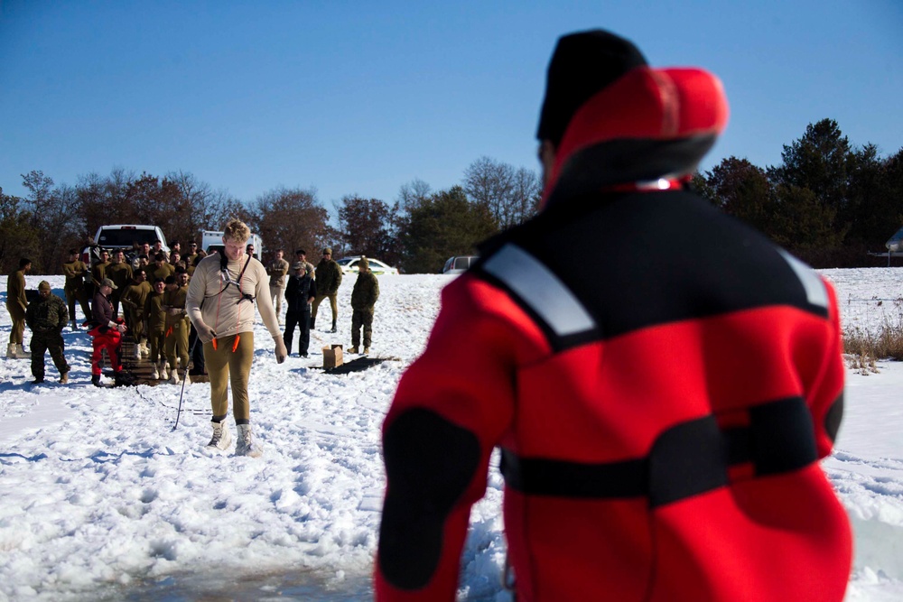 Frozen Badger: VMU-2 Polar Plunge