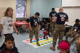 Greywolf Soldiers Bring Smiles to Families of Fallen Soldiers