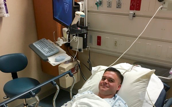 Marine volunteers as living organ donor, changes colleague’s life