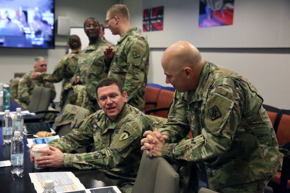 Europe, Africa Signal warrant officers gather for daylong professional development event in Landstuhl