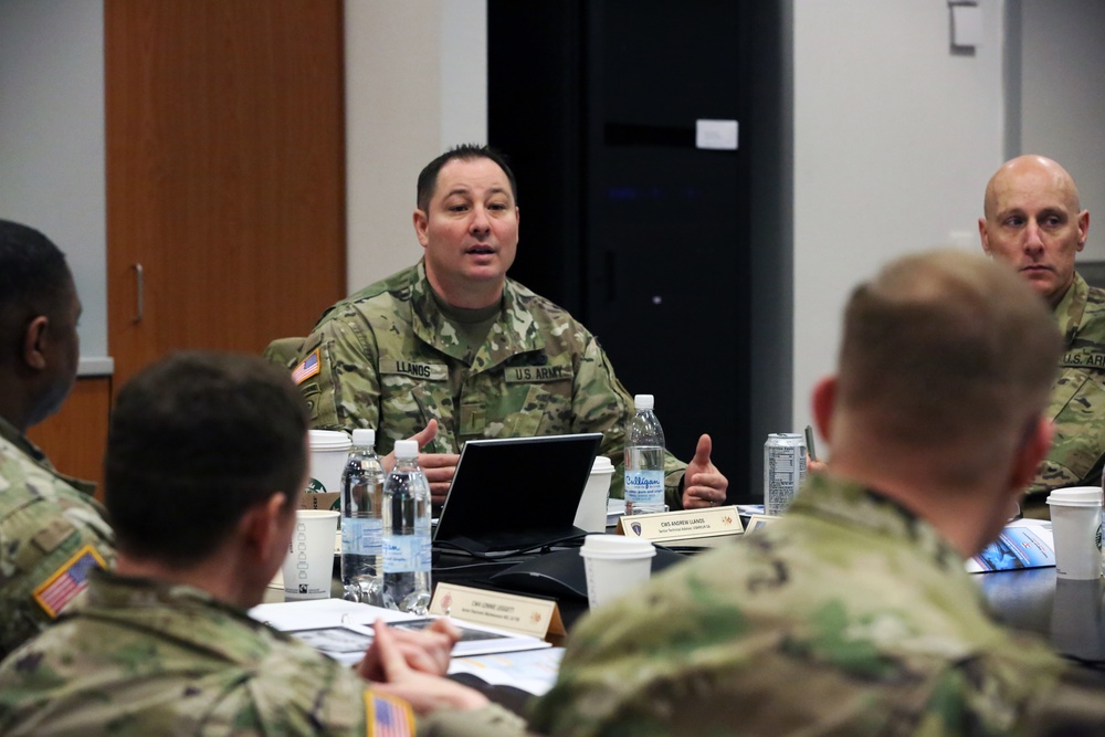 Europe, Africa Signal warrant officers gather for daylong professional development event in Landstuhl