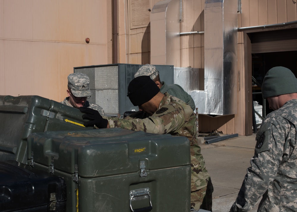 55th LRS shares air cargo knowledge with 561st RSG