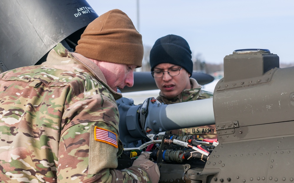 Task Force Spearhead North Conducts Pre-flight Operations