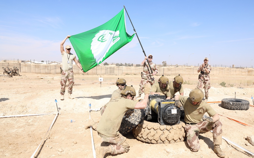 Highland Games Competition at Camp Al Asad