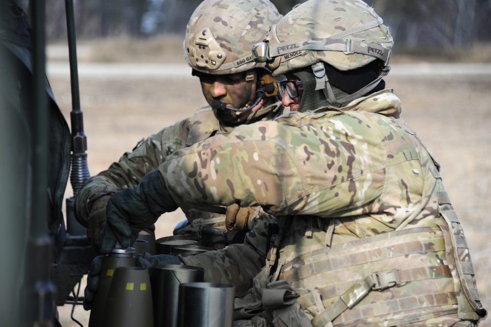 4-319th AFAR Live Fire Exercise