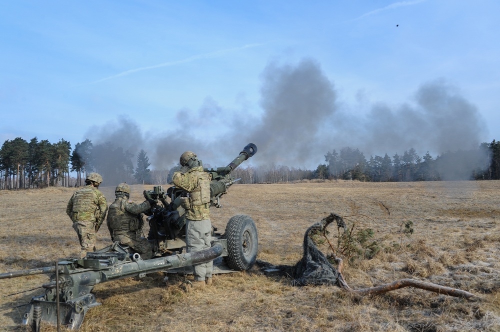 4-319th AFAR Live Fire Exercise