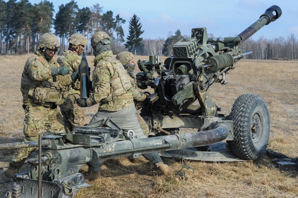 4-319th AFAR Live Fire Exercise