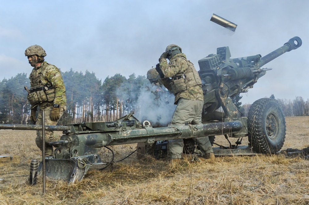 4-319th AFAR Live Fire Exercise