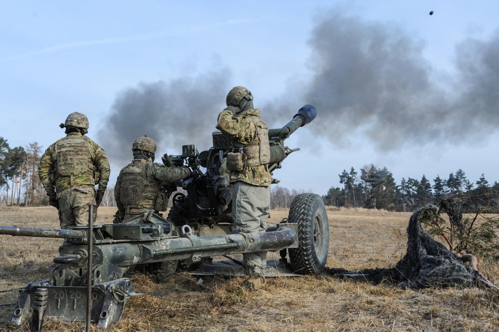 4-319th AFAR Live Fire Exercise