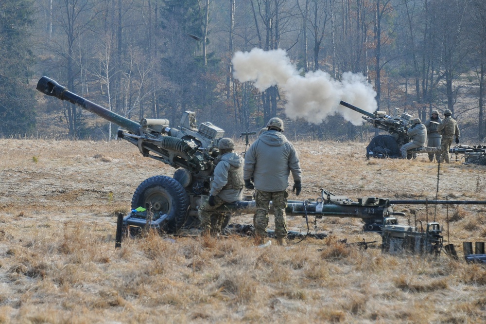 4-319th AFAR Live Fire Exercise