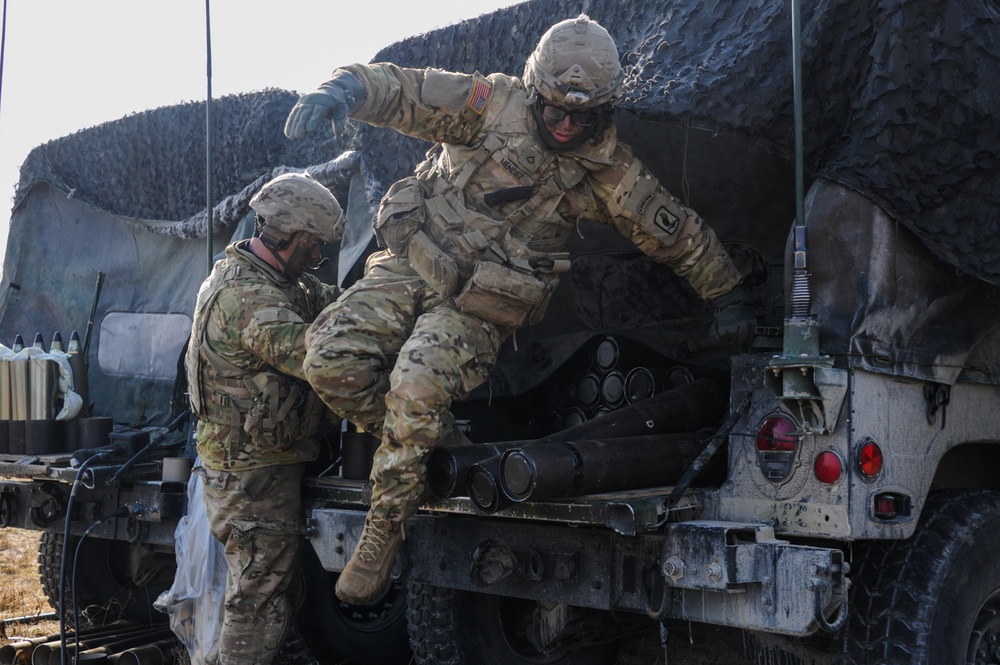 4-319th AFAR Live Fire Exercise