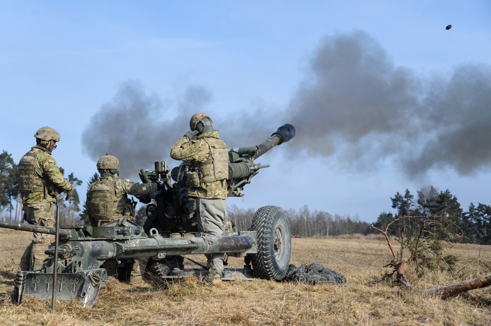 4-319th AFAR Live Fire Exercise