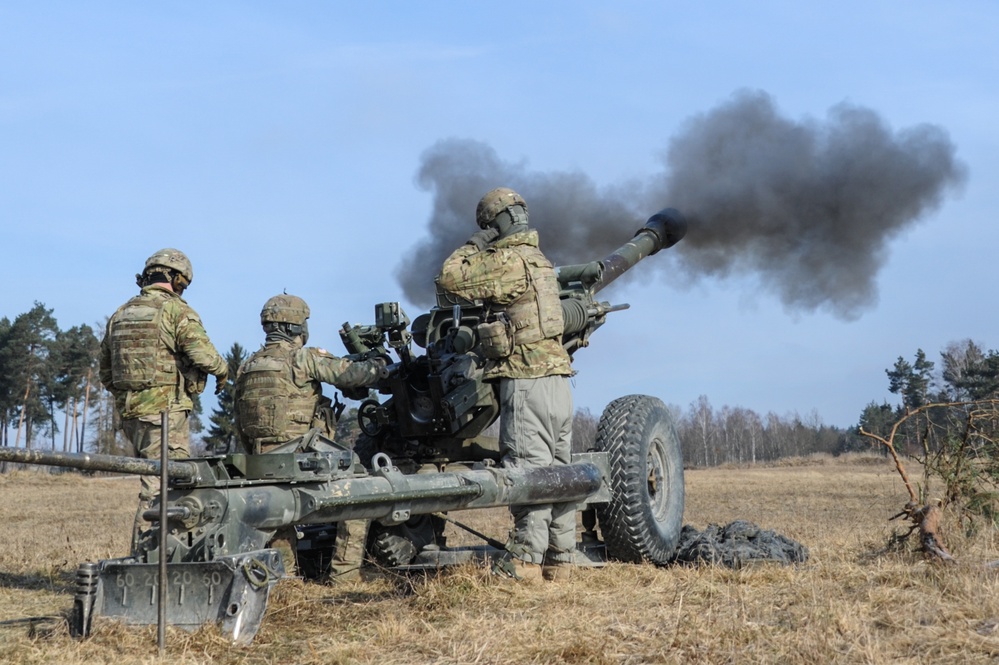 4-319th AFAR Live Fire Exercise