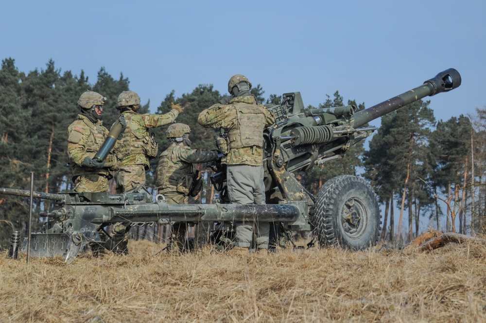 4-319th AFAR Live Fire Exercise