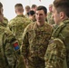 U.S. and British paratroopers train together at Grafenwoehr, Germany