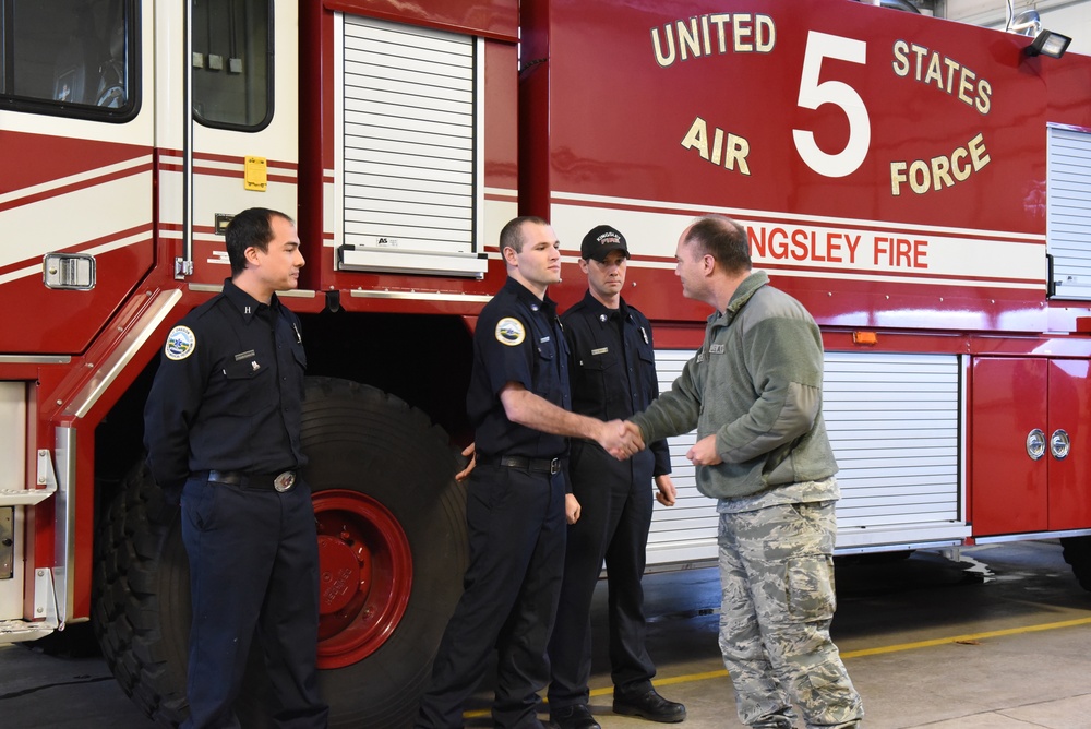 Oregon TAG visits Kingsley Field