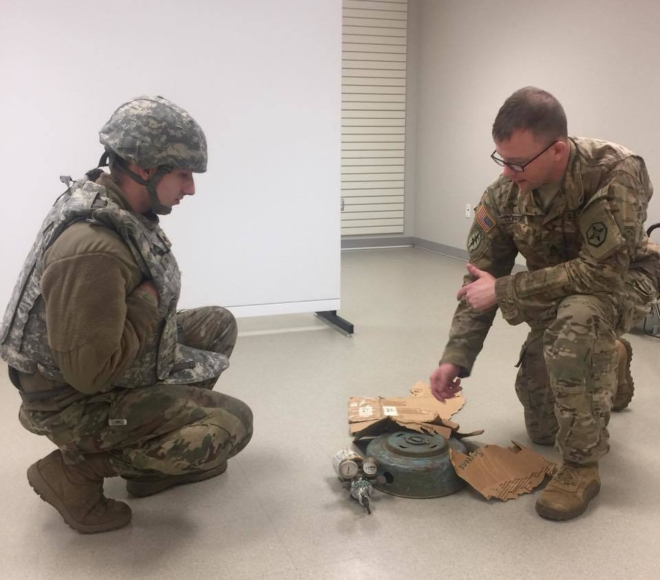 Army Reserve unit conducts refresher training on IEDs