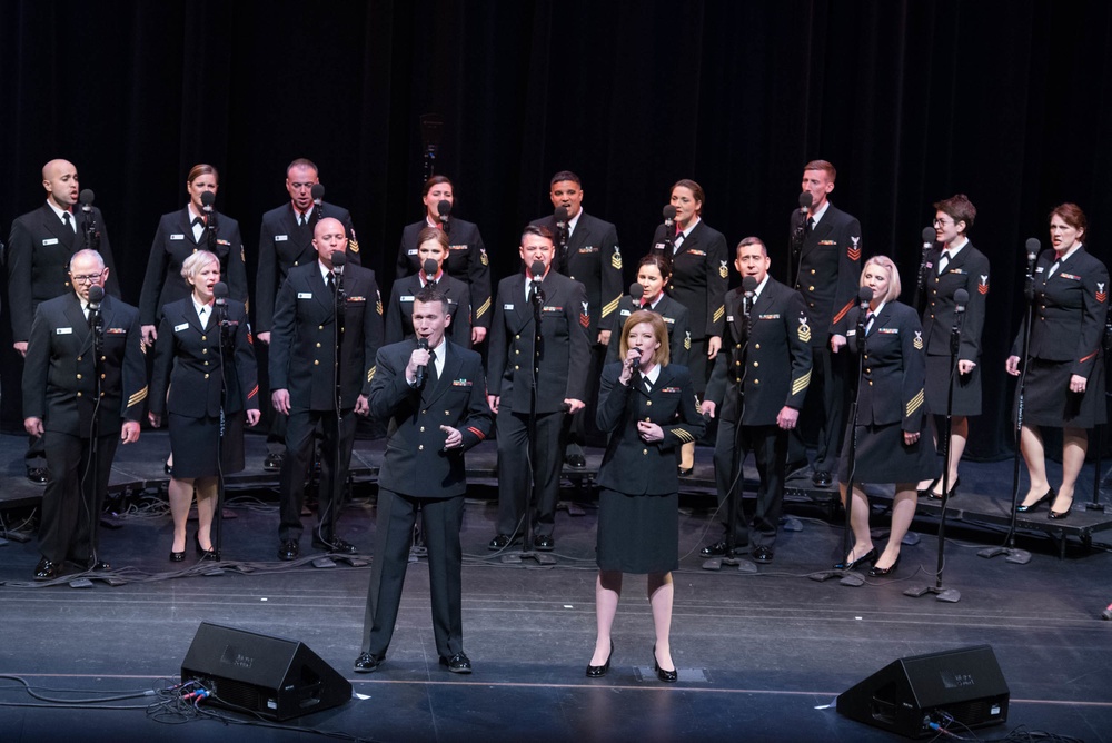 U.S. Navy Band Sea Chanters 2018 National Tour