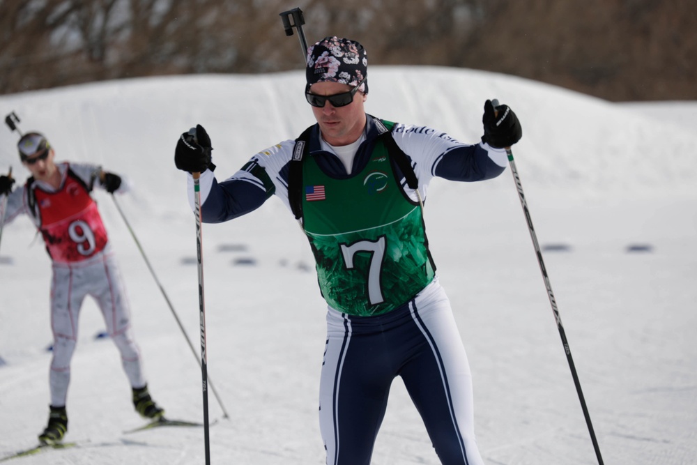 Team Relay Race at the CNGB Biathlon 2018 Competition