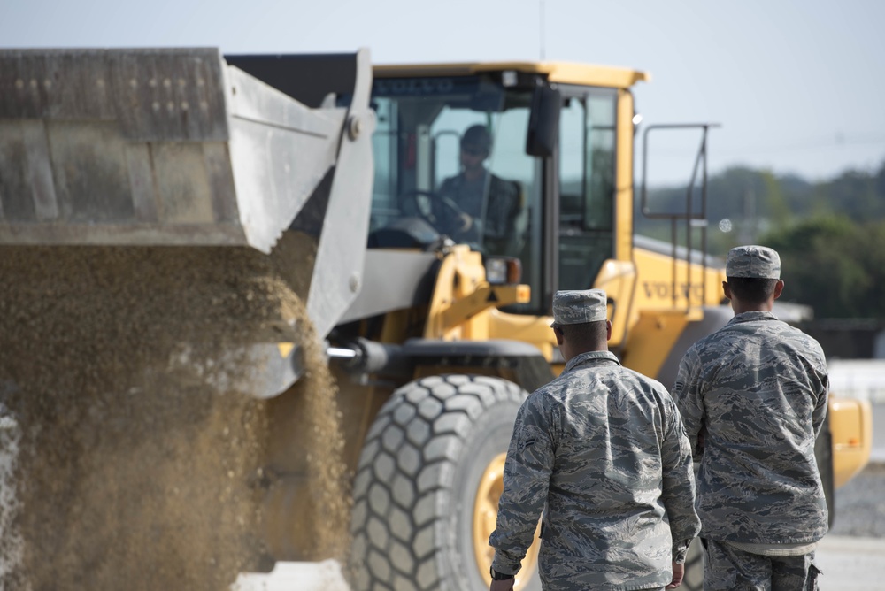 18th Civil Engineer Squadron trains Japan Air Self-Defense Force on airfield repair