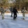 Cold-Weather Operations Course Class 18-05 students practice snowshoeing at Fort McCoy Cold-Weather Operations Course Class 18-05 students practice snowshoeing at Fort McCoy