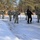 Cold-Weather Operations Course Class 18-05 students practice snowshoeing at Fort McCoy Cold-Weather Operations Course Class 18-05 students practice snowshoeing at Fort McCoy