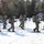 Cold-Weather Operations Course Class 18-05 students practice snowshoeing at Fort McCoy Cold-Weather Operations Course Class 18-05 students practice snowshoeing at Fort McCoy