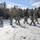 Cold-Weather Operations Course Class 18-05 students practice snowshoeing at Fort McCoy Cold-Weather Operations Course Class 18-05 students practice snowshoeing at Fort McCoy