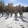 Cold-Weather Operations Course Class 18-05 students practice snowshoeing at Fort McCoy Cold-Weather Operations Course Class 18-05 students practice snowshoeing at Fort McCoy