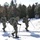 Cold-Weather Operations Course Class 18-05 students practice snowshoeing at Fort McCoy Cold-Weather Operations Course Class 18-05 students practice snowshoeing at Fort McCoy