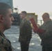 Fox Company Promotes Marines at Sea