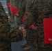 Fox Company Promotes Marines at Sea