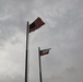 A new Kuwaiti flag flies over Camp Patriot