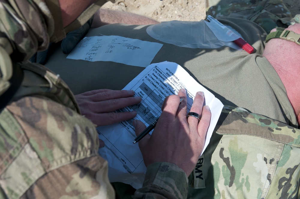 Field artillerymen brave simulated IED, enemy fire in lane training