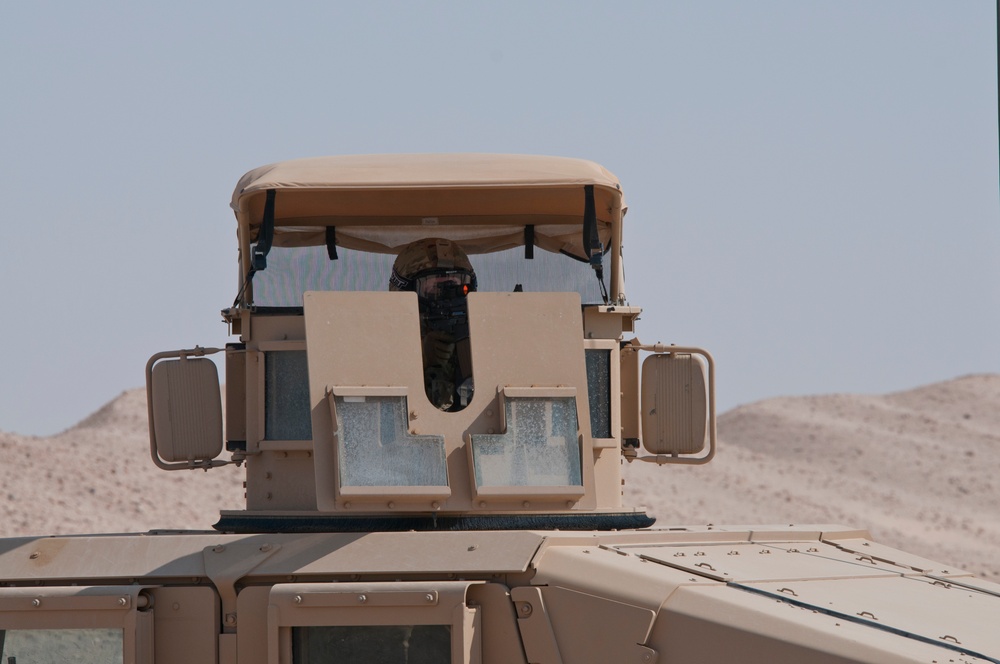 Field artillerymen brave simulated IED, enemy fire in lane training