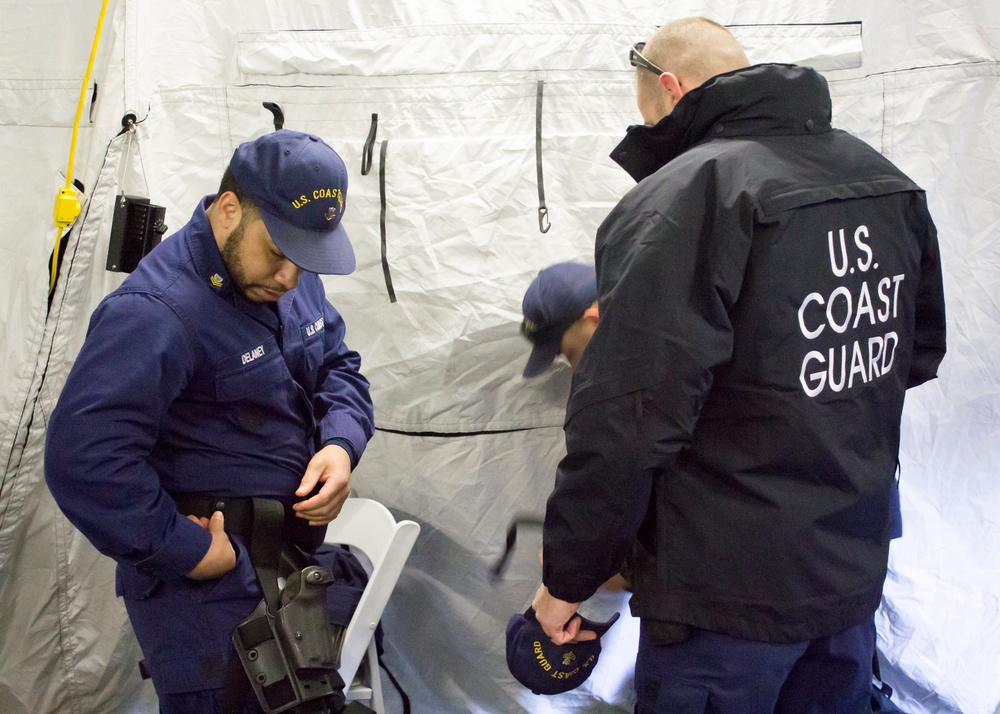 Coast Guard supports State of the Union security