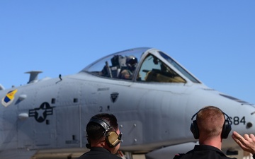 A-10 Demo Team participates in Heritage Flight