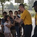 USS Bonhomme Richard (LHD 6) Sailors visit the Child Protection and Development Center as part of COMREL