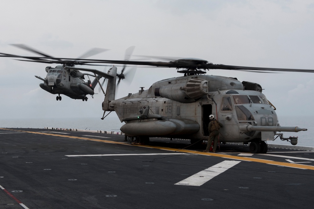 CG18: Flight Operations on board USS Bonhomme Richard (LHD 6)