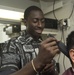 Sailors Get Hair Cuts Aboard USS Sampson