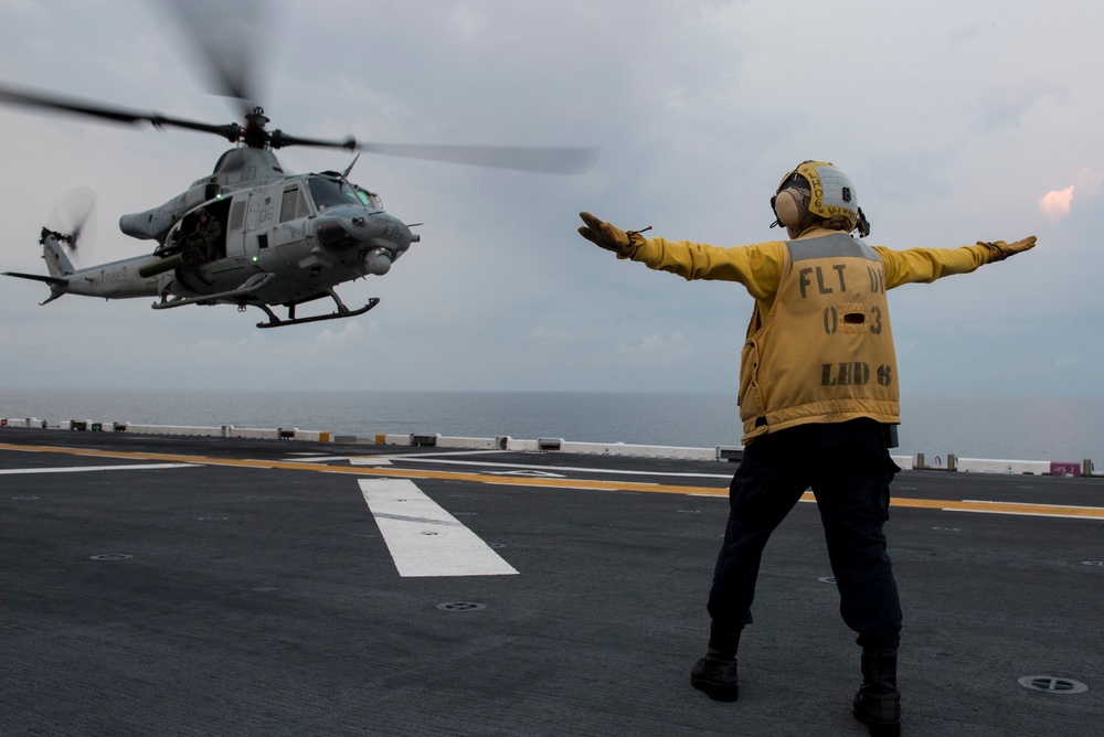 CG18: Flight Operations on board USS Bonhomme Richard (LHD 6)