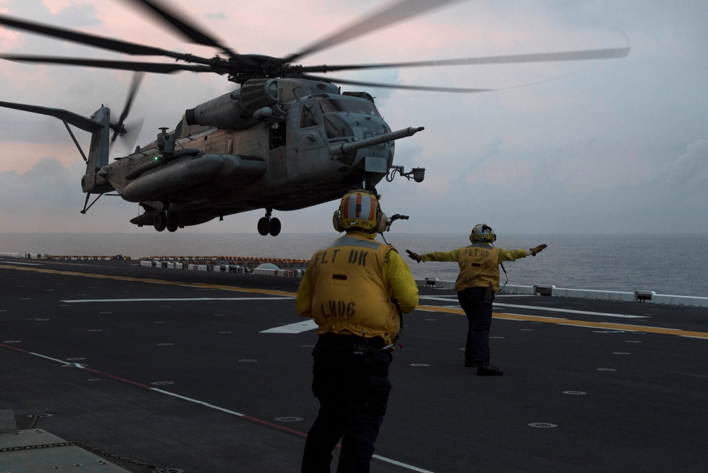 CG18: Flight Operations on board USS Bonhomme Richard (LHD 6)