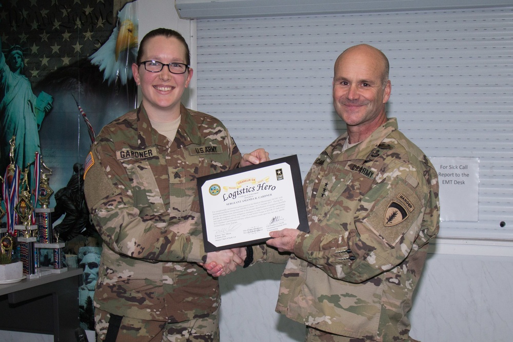USAREUR commander visits MNBG-East
