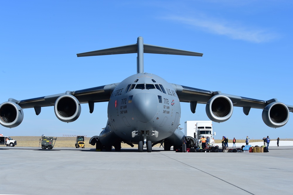Buckley AFB helps transport Mars lander