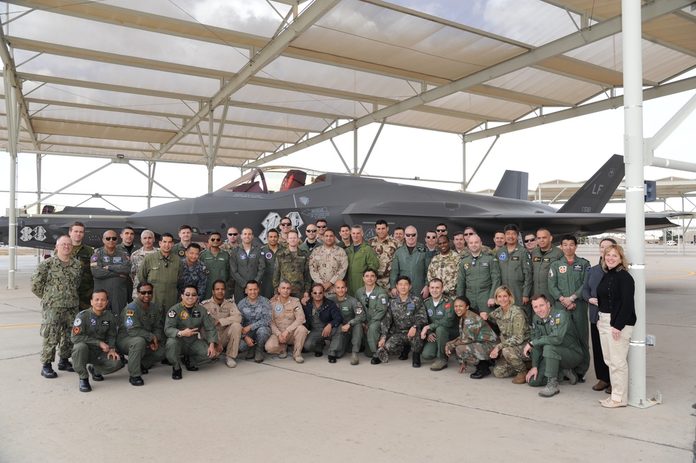 Air War College international students finish capstone program at Luke