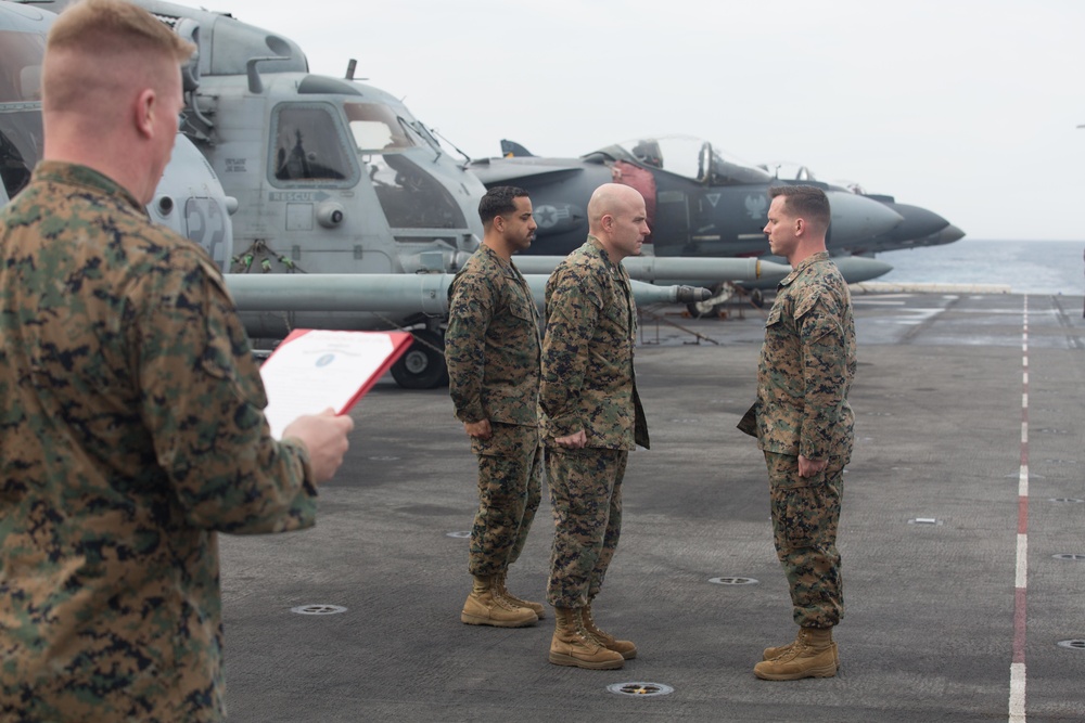 1st Lt. Daniel J. Herm Promotion Ceremony